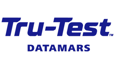 Tru-Test Datamars logo with blue text on a white background
