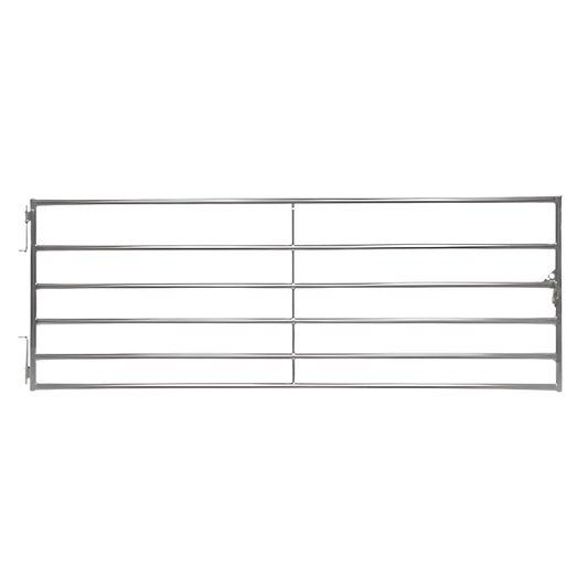 Galvanized Bull Gates